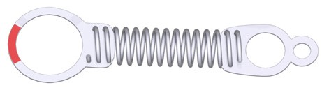 NT Coil Spring - NT25-8H / 10 Pieces 