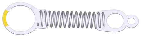 NT Coil Spring - NT25-8M / 10 Pieces 